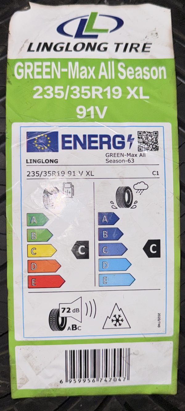 235/35R19 91V LINGLONG GREN MAX A/S - imagine 2