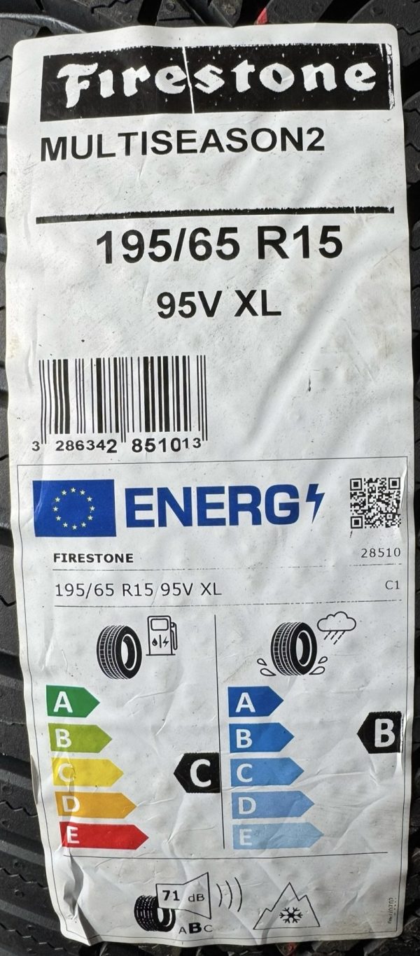 195/65R15 96V FIRESTONE MULTISEASON2 - imagine 2